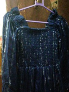 Elegant Navy Blue Dress