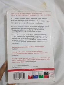 Why It Can Matter More Than IQ BY Daniel Goleman