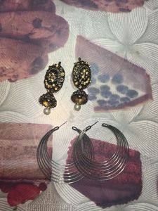 Earrings - Jhumka & Hoops