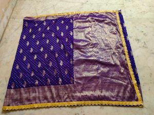 Elegant 😻 Purple 💜 Saree Very Beautiful ❤️