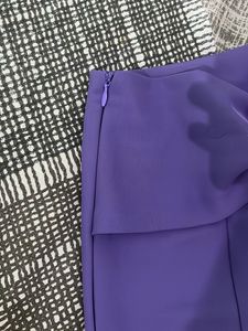 Fendi Purple Skirt