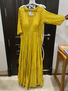 Anarkali Sharara Suit With Dupatta