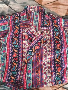 Boho Print Top