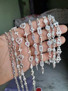 Silver Anklets Collection
