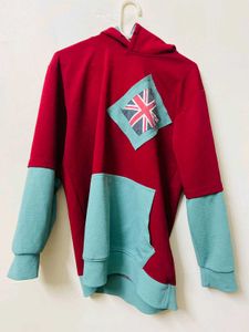 Unique Color Block Hoodie