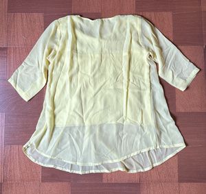 Bright lemon Yello Top - XXL