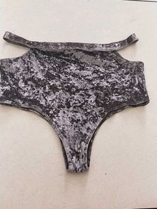 XL Velvet Bikini Bottom