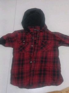 Cool Hooded Flannel Shirt