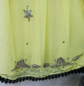 Elegant Yellow Ethnic Dupatta
