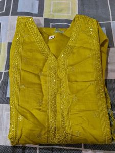 Elegant Embroidered Kurta Sets | L Size