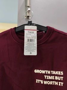 NEW Maroon Graphic DNMX Sweatshirt