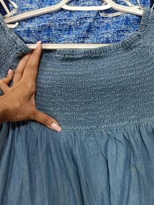 ONLY Mini Denim Dress Women