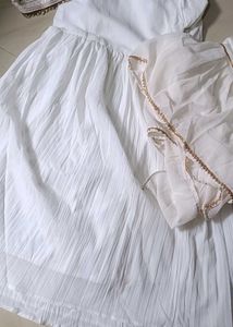 White Embroidered Dress