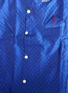 Embroyedari Designer Silk Kurta
