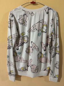 Garfield Graphic Print Sweatshirt