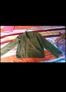 Vintage Olive Green Corduroy Jacket