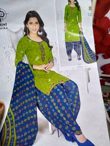 Cotton Dress Material