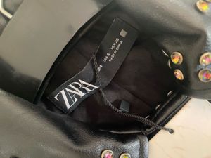 ZARA studded leather jacket * Limited edition *