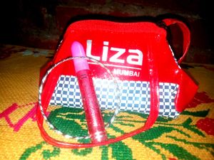 Red Liza Mumbai Cosmetic Bag