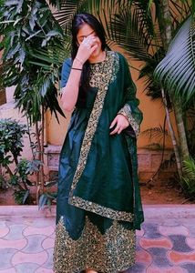 Elegant Green Kurta Set