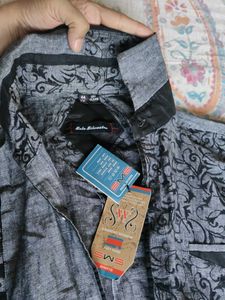 Patterned Long Sleeve Shirt