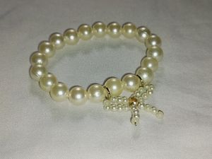 White Bow Bracelet