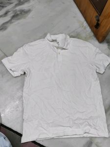White H&M Polo Shirt