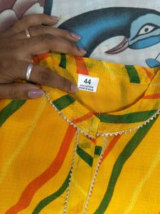 Striped Yellow Tunic