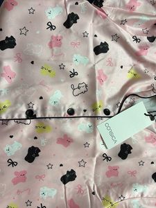 Pink Cartoon Pajama Set - New w/Tags