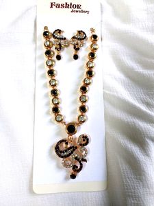 Purple Colour Necklace