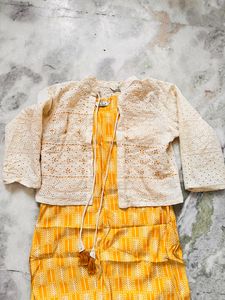 Yellow Kurta Set😻