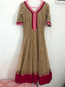 Golden Anarkali