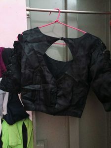 Black Designer Blouse