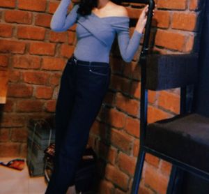 Shein Knitted Bodysuit Top
