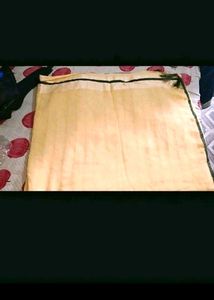 Georgatte Saree With Stitched Blouse