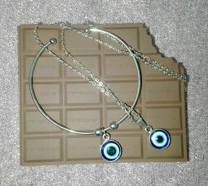 Evil Eye Bracelet and Necklace