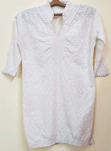 White Basic Kurti