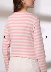 Striped Long Sleeve Tee, never used