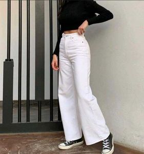 White Wide Leg Jeans ❄️❄️
