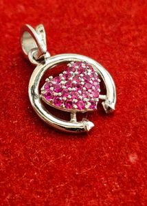Heart Pendent Girls Silver