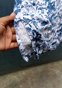 Floral Print Tunic Top