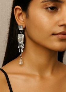 American diamond earrings