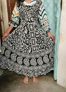 Printed Cotton Dress