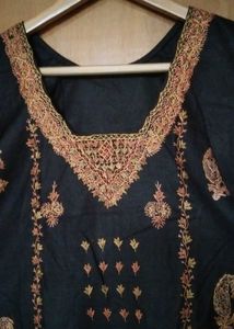 BRAND NEW Winter salwar suit with embroidery
