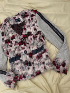 Y2K Slim Fit Woolen Coat