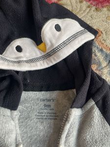 Penguin Hooded Onesie