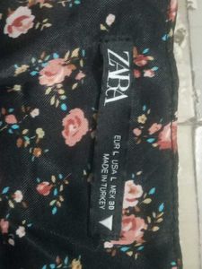 Floral Print Long Sleeve Dress