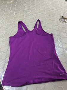 Nike Purple Tank Top US size L