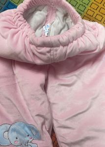 Pink Colour Suit For Baby Girl