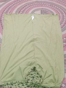 Lime Green Animal Print Dress
